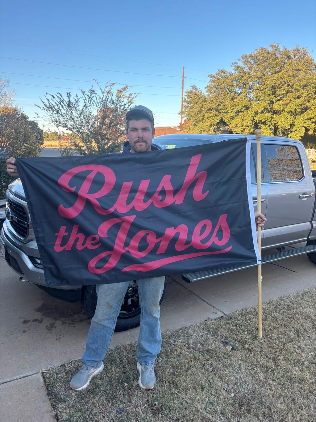 Rush the Jones Flag